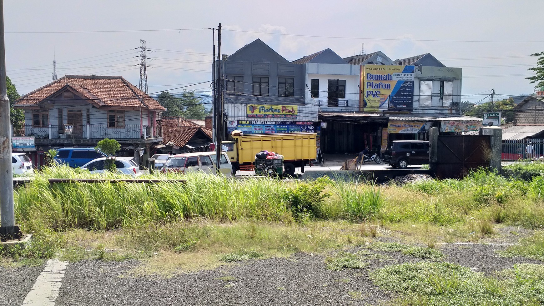 Tanah Kosong Sangat Luas Strategis Dekat Puncak Dan Rancamaya