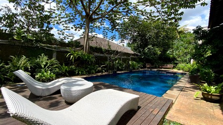 Cilandak KKO Durian Luas 1050 Beautiful Garden House Swimming Pool