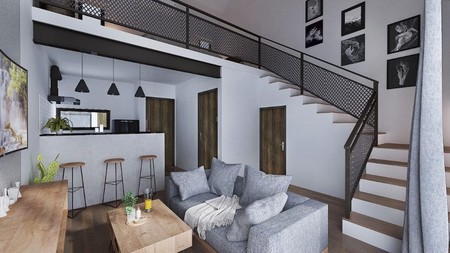 For Sale Leasehold - Brand new complex stylish loft villas with private pool in Canggu