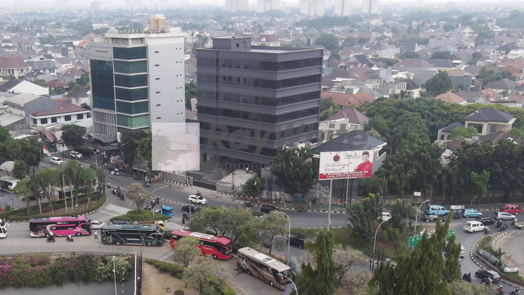 Gedung Baru Simatupang Jl. Pondok Pinang, Bagus, 8,5 Lantai Luas Bangunan 4000m.