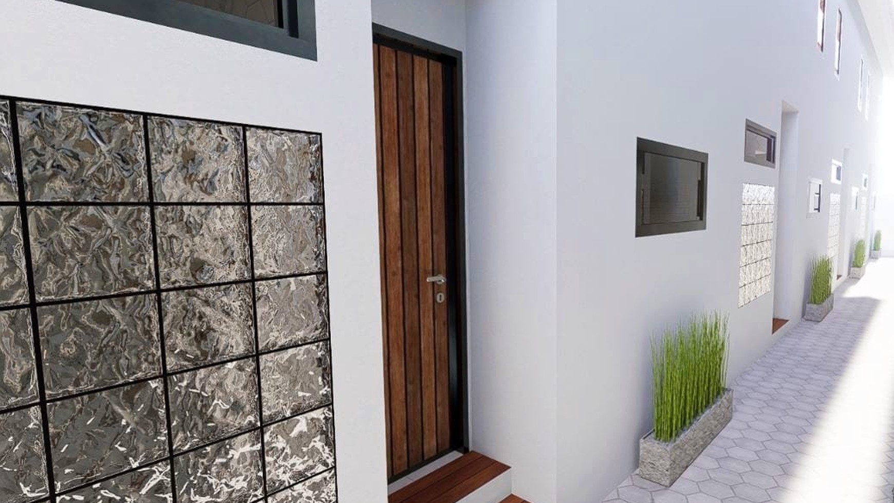 For Sale Leasehold -  Brand new complex  modern stylish loft villas with private pool in Canggu 