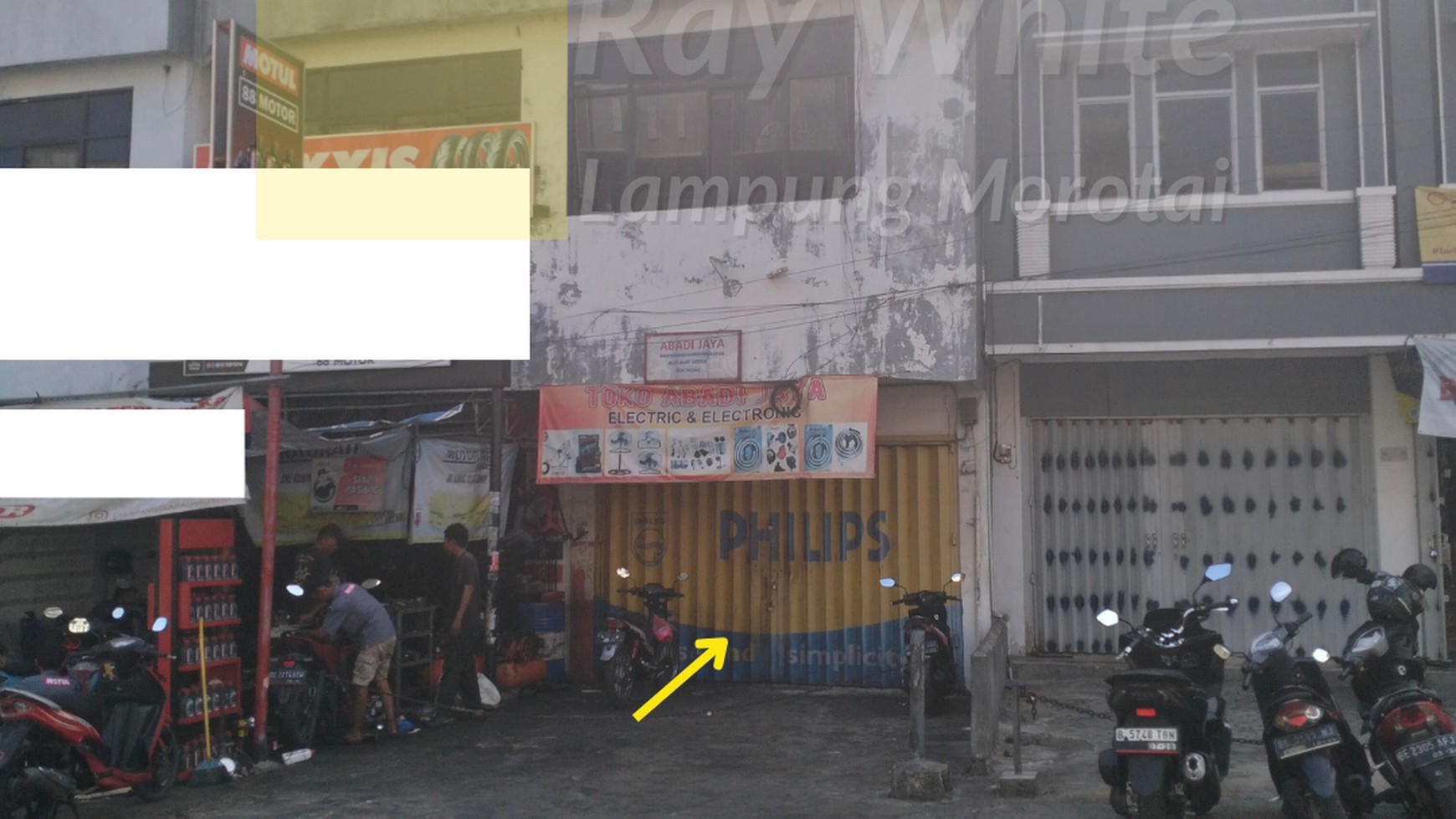 Dijual Ruko strategis pinggir jalan lokasi tengah Kota Bandar Lampung