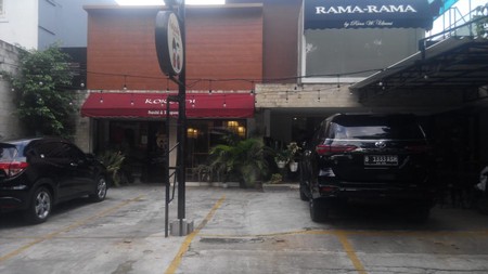 Dijual Bangunan Restoran. Lokasi Komersial. Panglima Polim