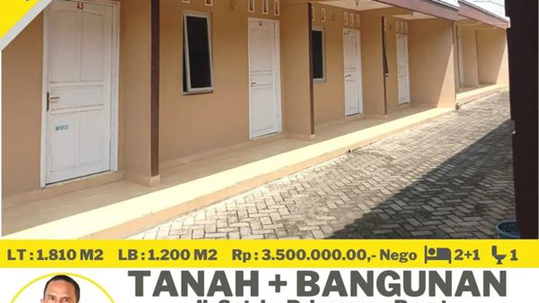 DiJual Rumah Kontrakan Pringsewu