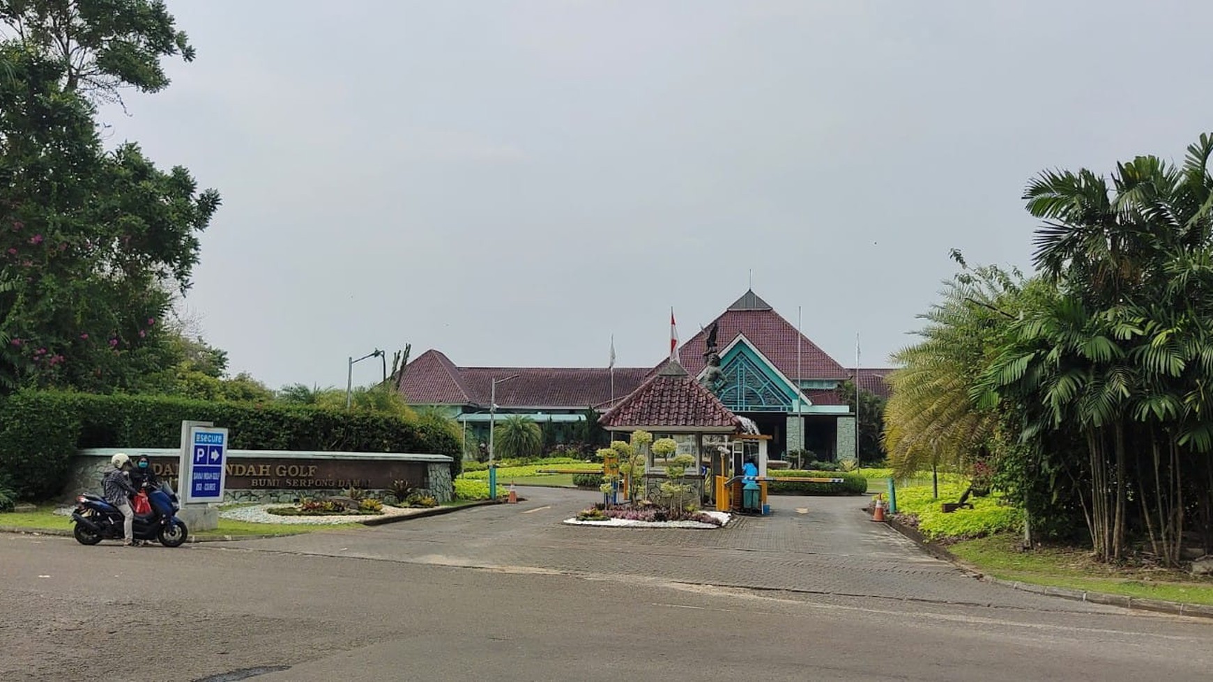 Kavling Bukit Golf, Badan Depan Damai Indah Golf BSD CITY