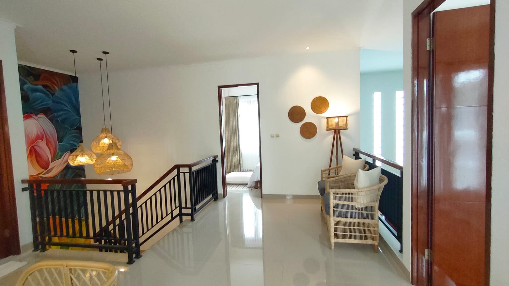 Rumah Baru bernuasa Ubud Bali Modern Cherryfield Bandung.