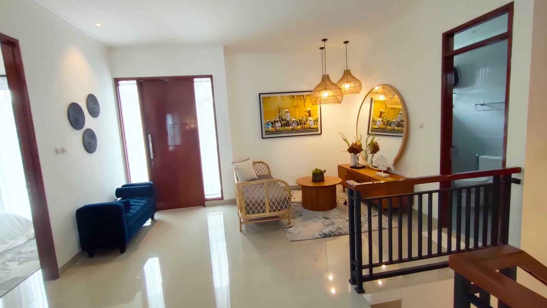 Rumah Baru bernuasa Ubud Bali Modern Cherryfield Bandung.