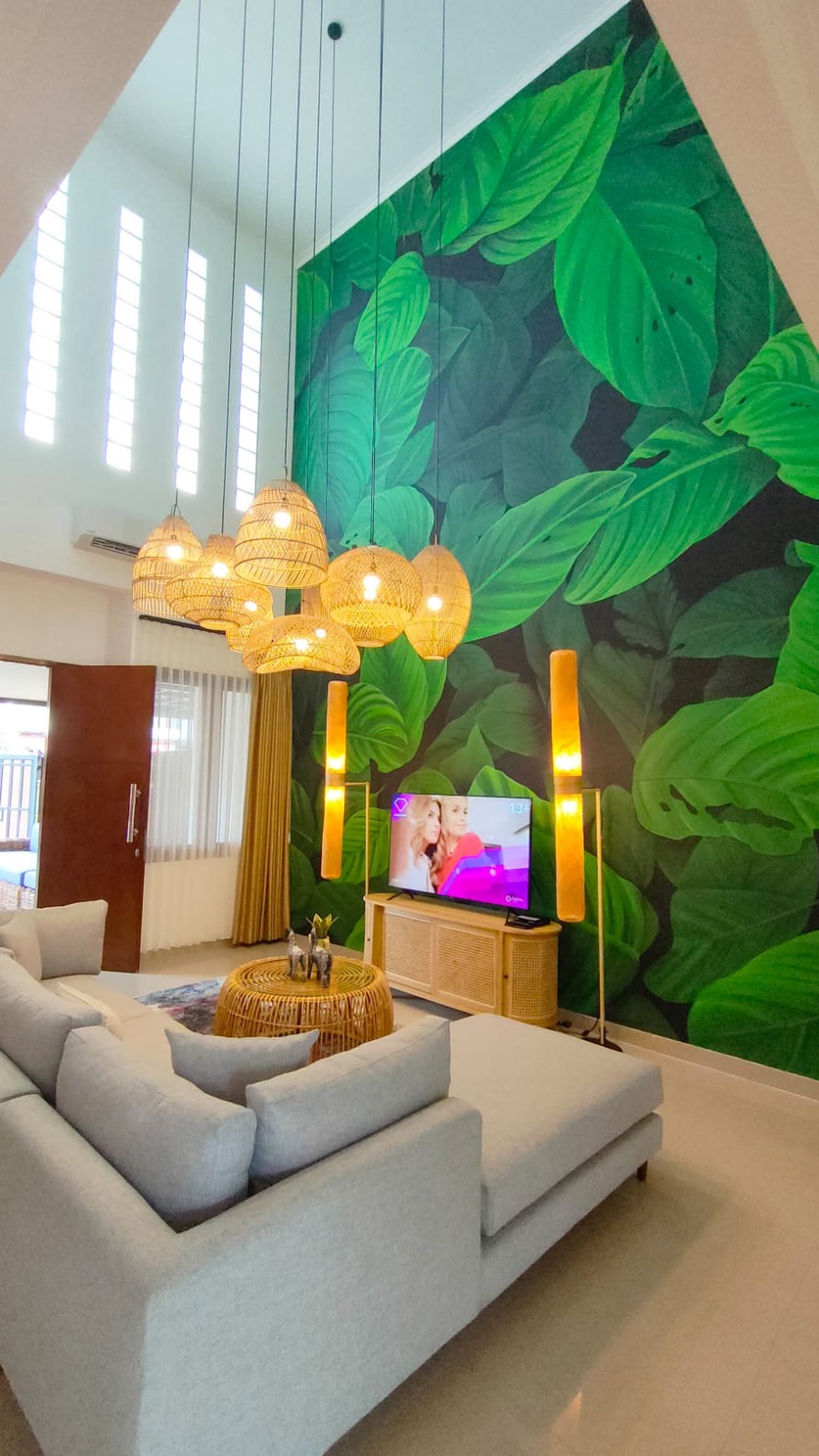 Rumah Baru bernuasa Ubud Bali Modern Cherryfield Bandung.