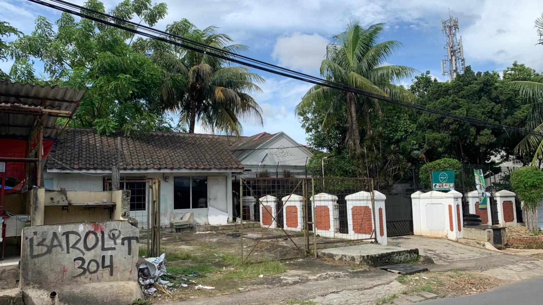 Tanah Luas 1000 di Pinggir Jalan Bukit Cinere Lokasi Strategis untuk Komersial Mini Building, Ruko, Tempat Usaha