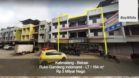 Ruko Gandeng Murah ex Indomaret Kalimalang