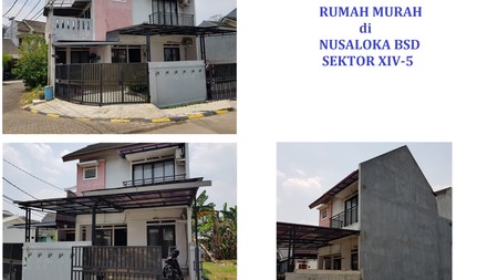 RUMAH MURAH di NUSA LOKA BSD