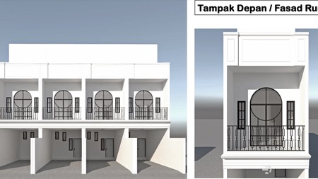 Rumah Baru  Murah 3 Lantai di Tanjung Duren Grogol Petamburan Jakarta Barat