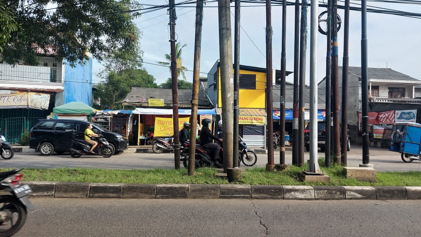 Cinere raya luas 684 area komersial bisnis dekat tol