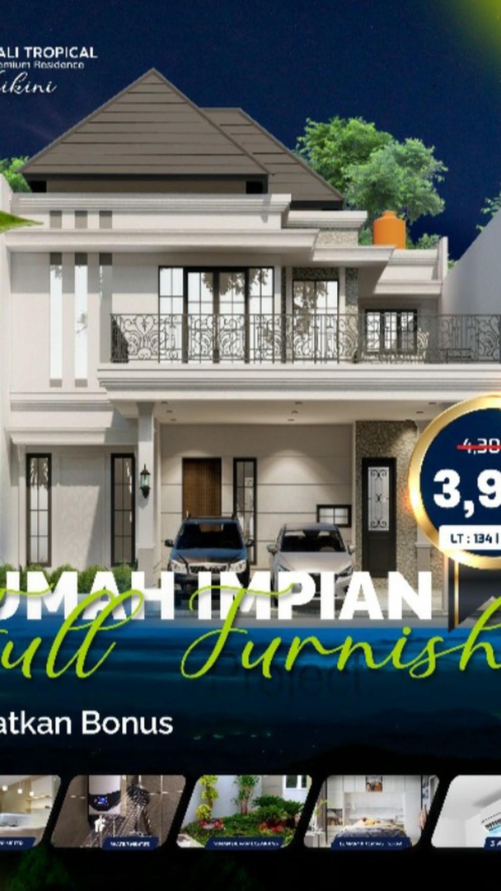 Rumah Bagus Brand New Di Cikini Bintaro Sektor 7