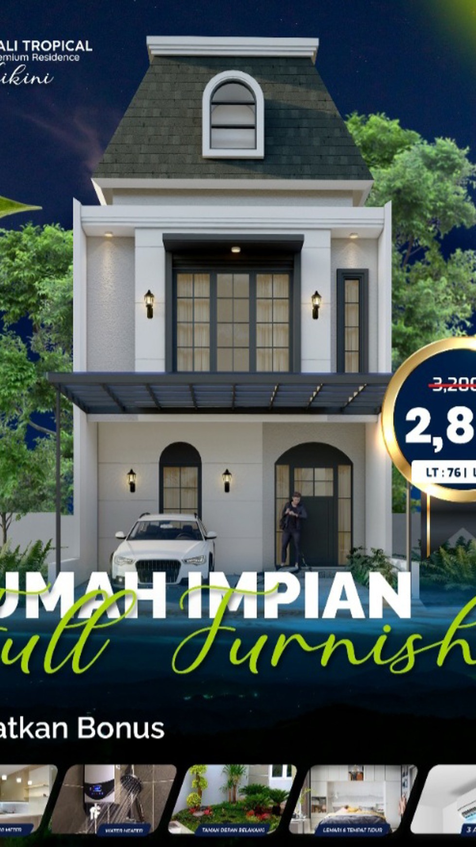 Rumah Bagus Brand New Di Cikini Bintaro Sektor 7