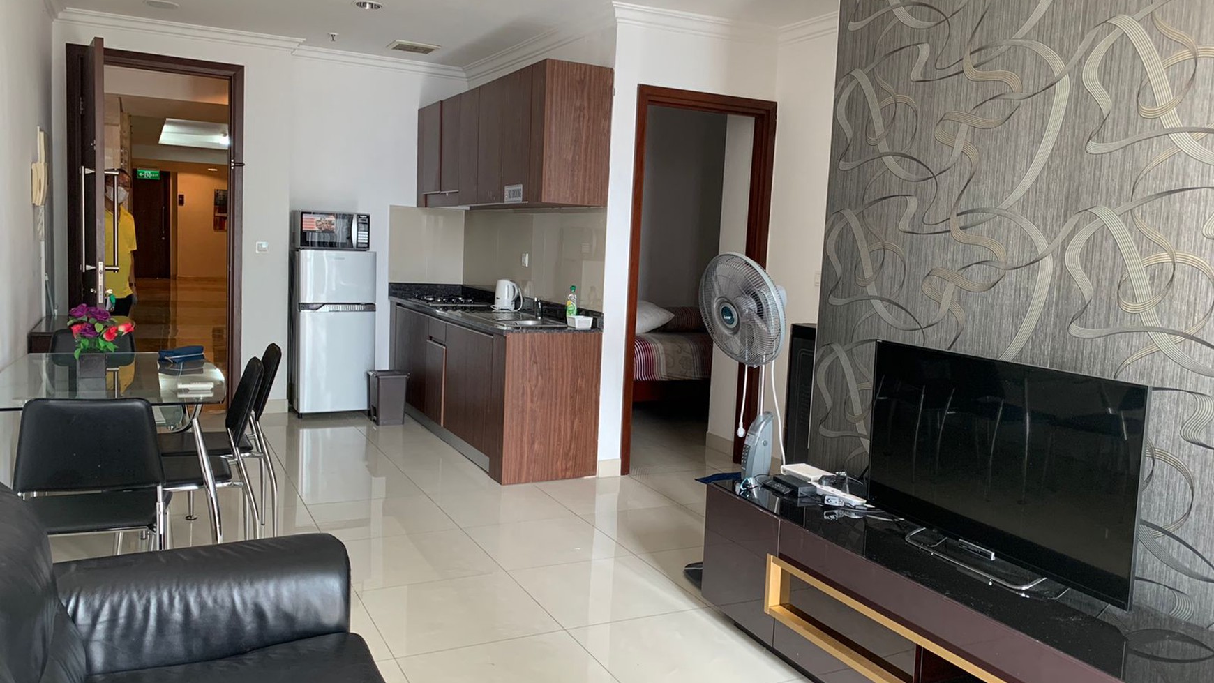 Apartemen Denpasar Residence Tower Ubud, Lokasi Strategis, Di Atas Mall Kuningan City, Siap Huni