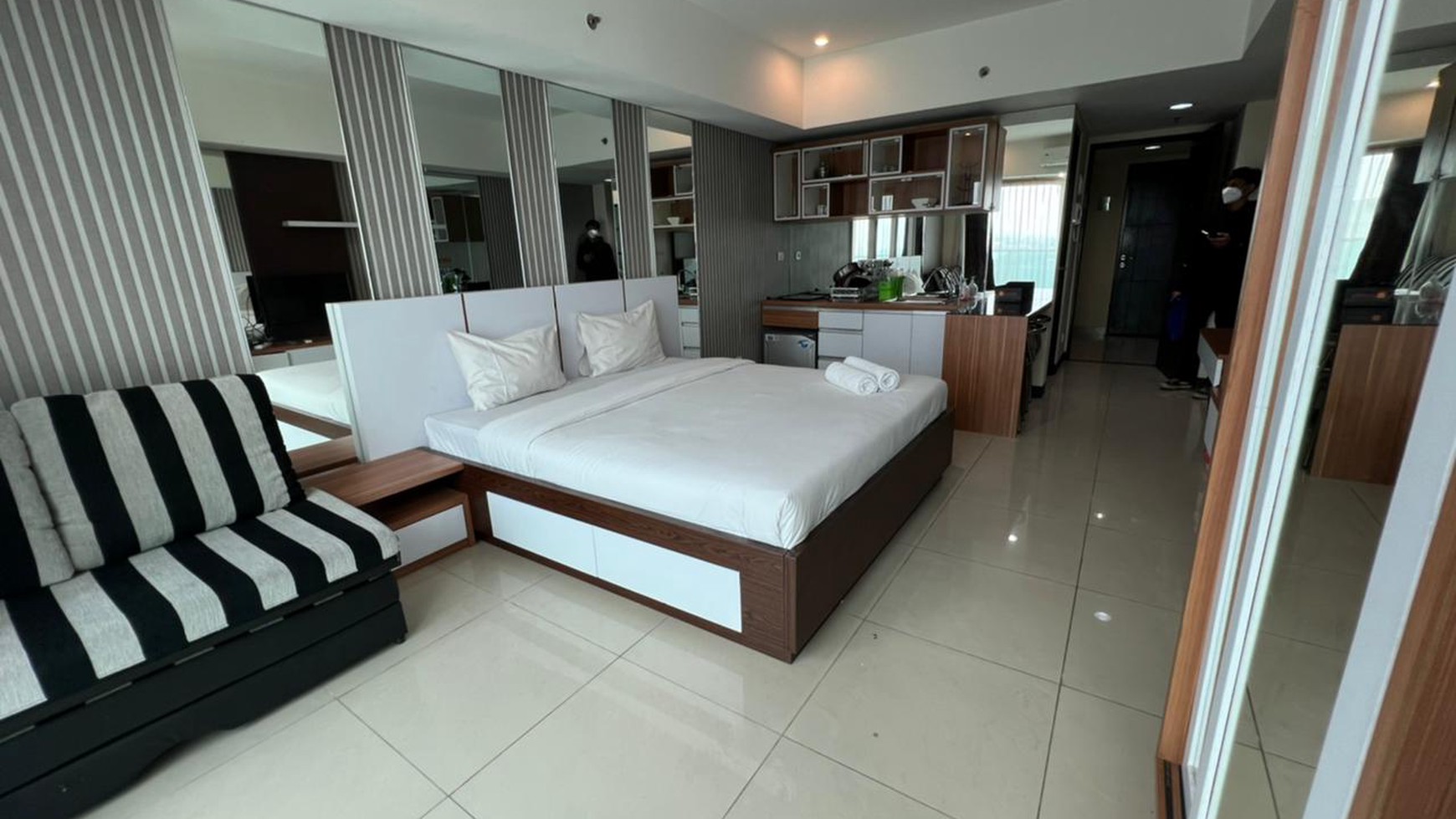 Apartemen Studio Taman Sari La Grande Lux Furnish Lantai 10 View BEC