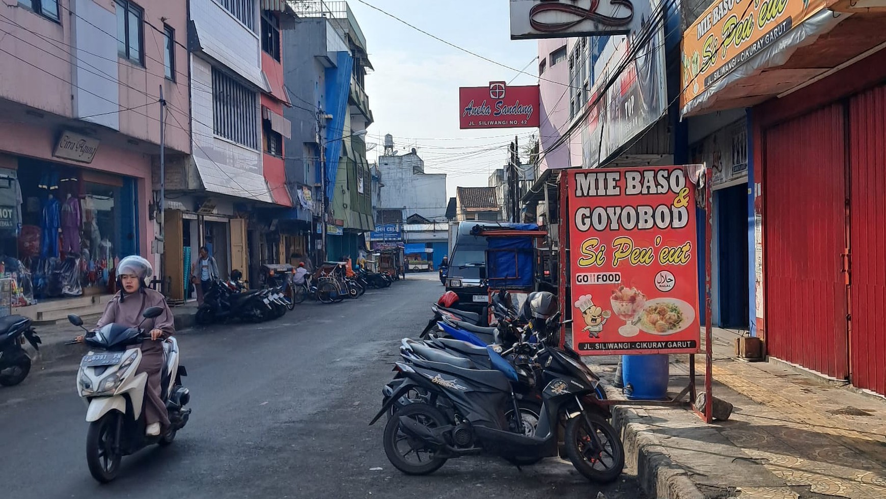 HITUNG TANAH Ruko 2 lantai di Garut mainroad Jl Siliwangi