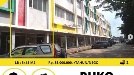 Ruko Sewa Murah di Komp. Mall