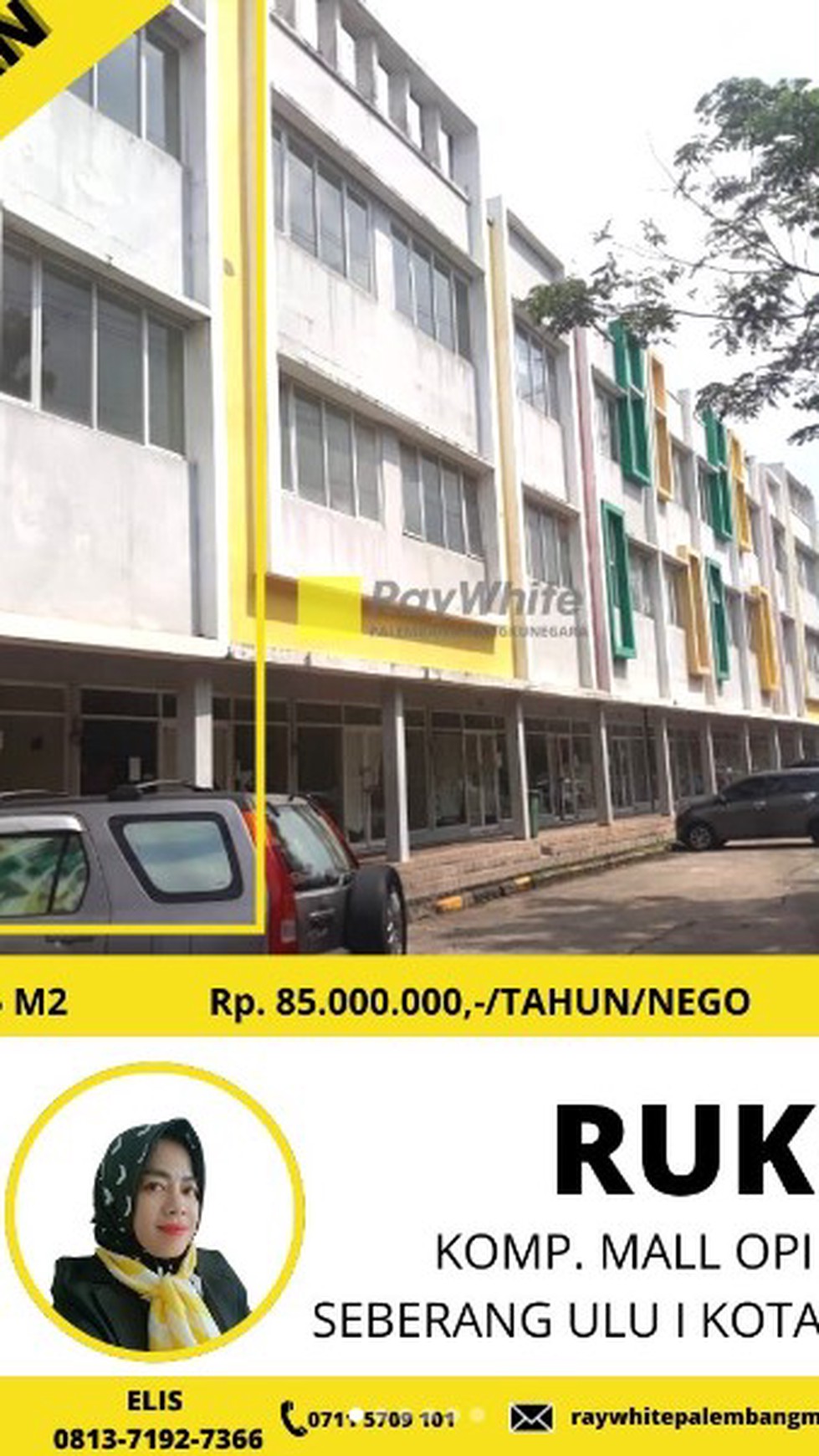 Ruko Sewa Murah di Komp. Mall