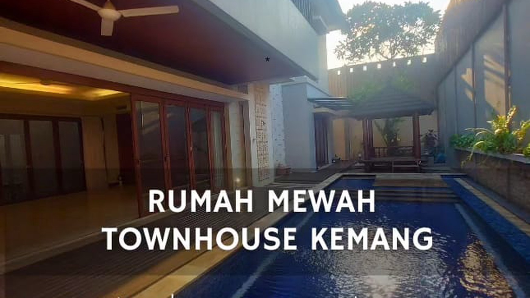 Townhouse mewah dan nyaman di kemang jakarta selatan