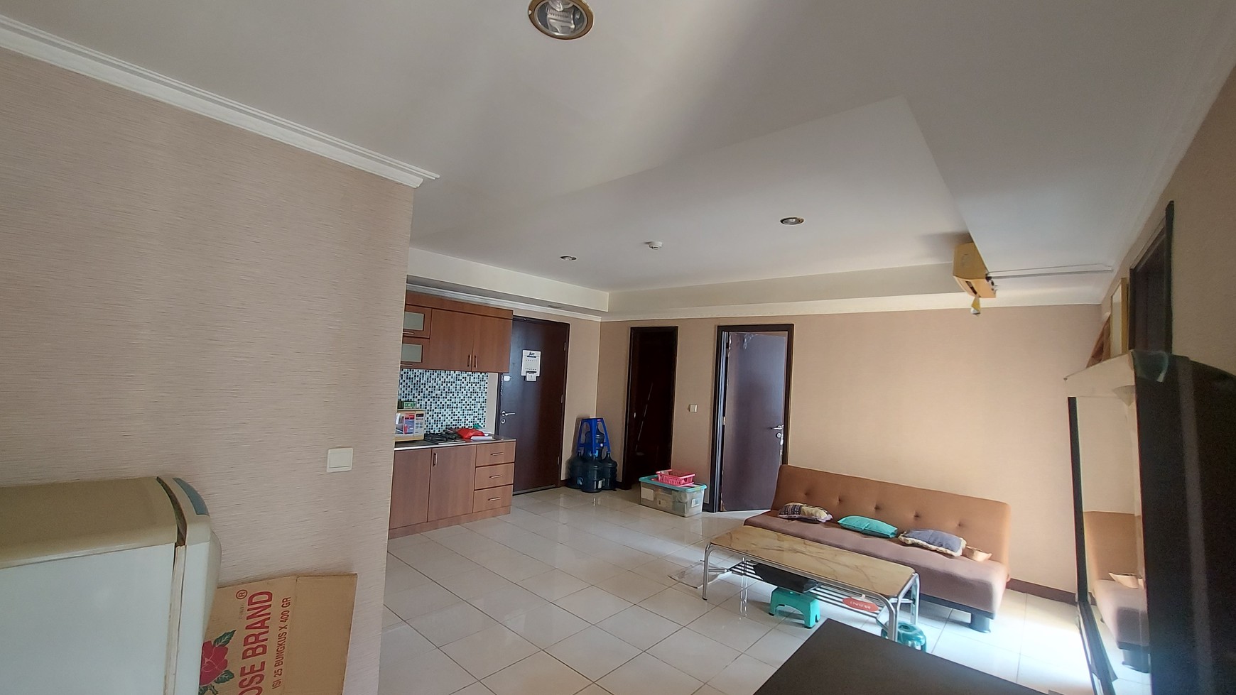 Apartemen 71m2 2+1 kamar lantai tinggi di Boutique Kemayoran