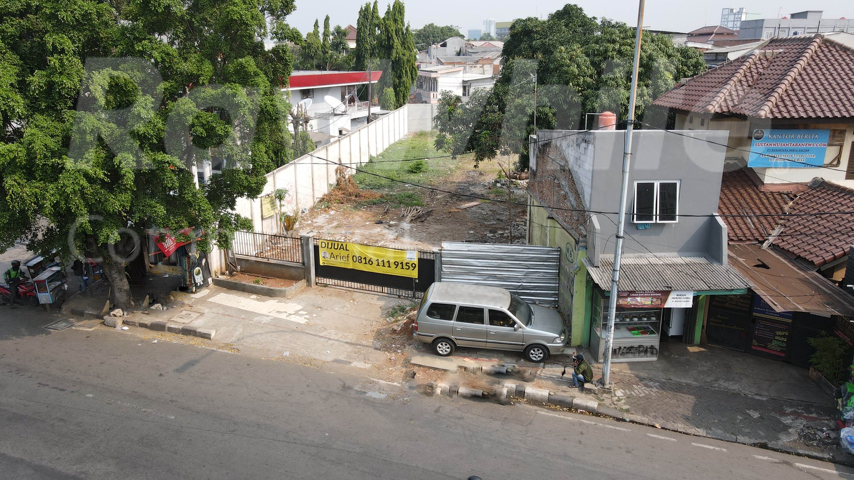 Basuki Rachmat Tanah 1600 Meter Pinggir Jalan Raya.