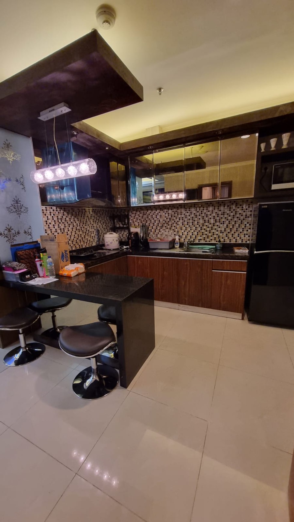 Apartemen Denpasar Residence Tower Kintamani 2 Kamar Tidur, Di Atas Mall Kuningan City Siap Huni 