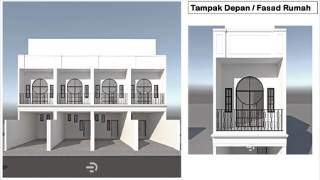 Rumah Baru dengan Desain Minimalis Modern dan Lokasi Strategis @Tanjung Duren