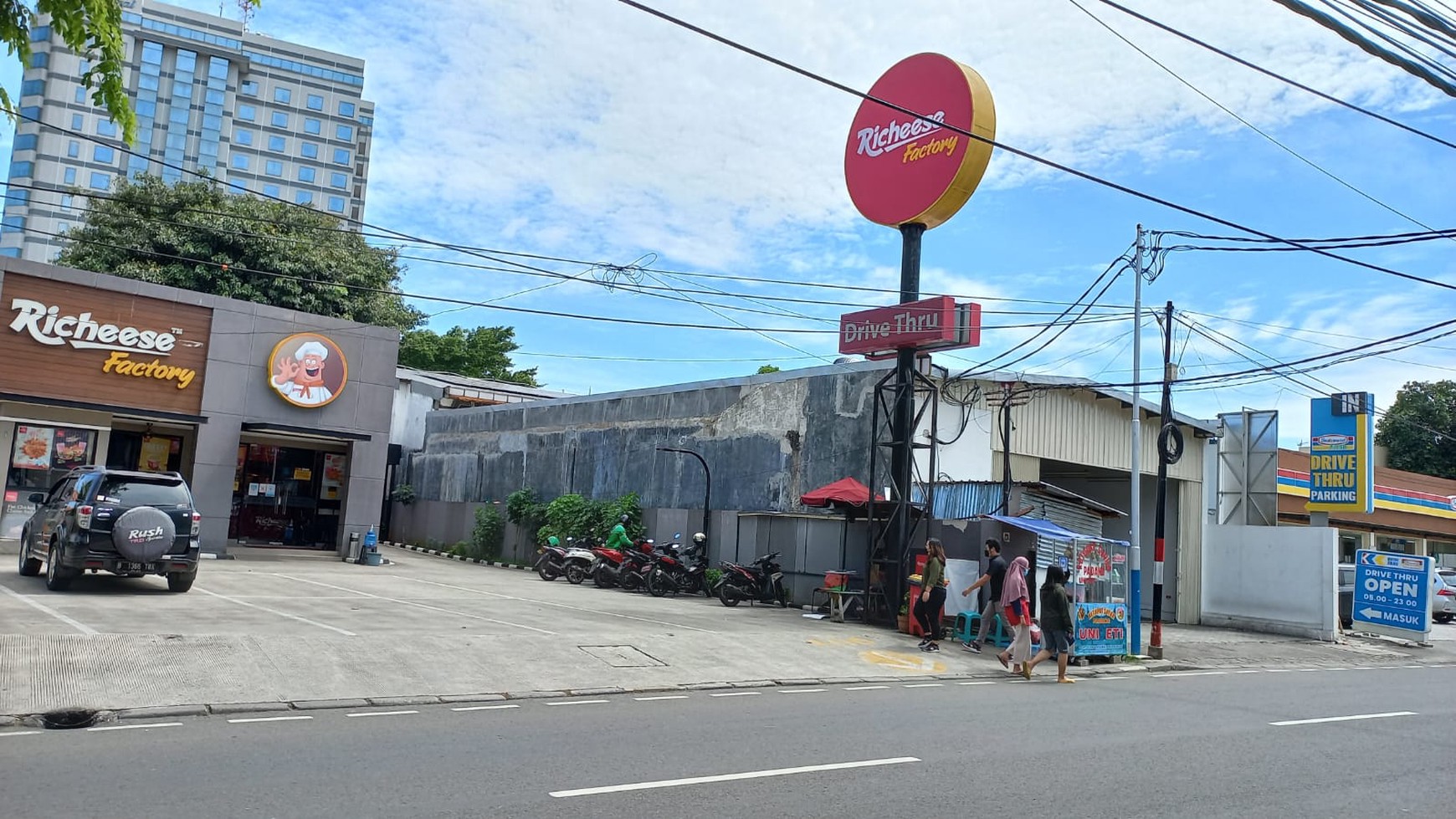 Disewakan Tanah Usaha Cocok Kuliner di Utan Kayu Jakarta Timur