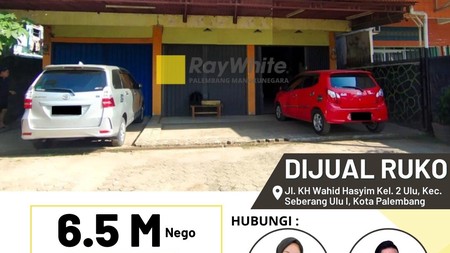 DIJUAL RUKO MURAH TENGAH KOTA, JL KH WAHID HASYIM 