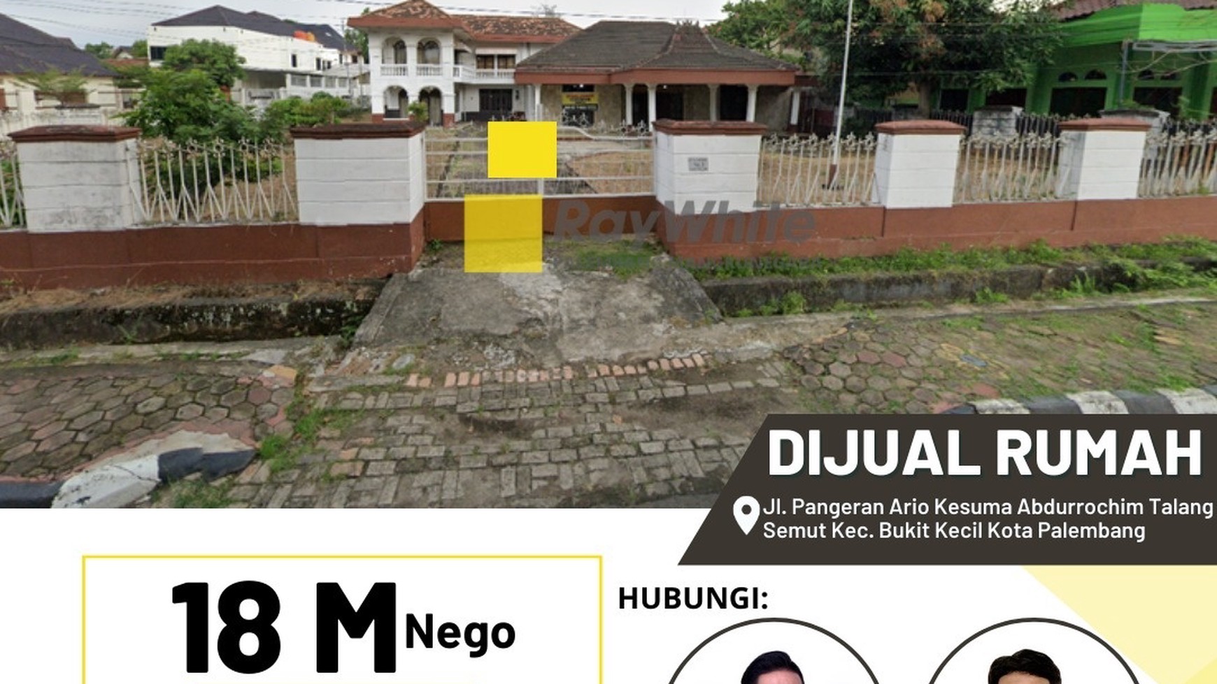 DIJUAL RUMAH MEWAH MURAH, PUSAT KOTA PALEMBANG DEKAT KAMBANG IWAK