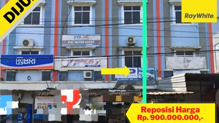 DIJUAL MURAH RUKO  3 LANTAII TELUK BETUNG NEGO