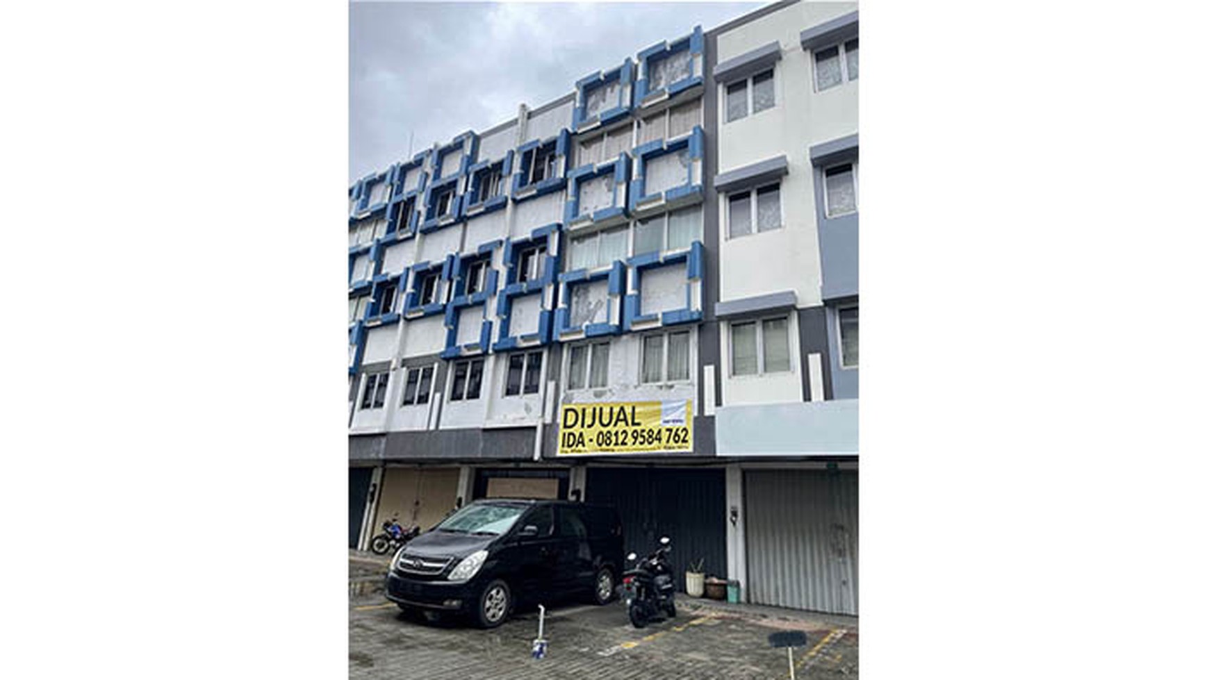 Ruko Kosong J Cepat Bukit Gading Indah, Kelapa Gading Luas 4,5x17m2