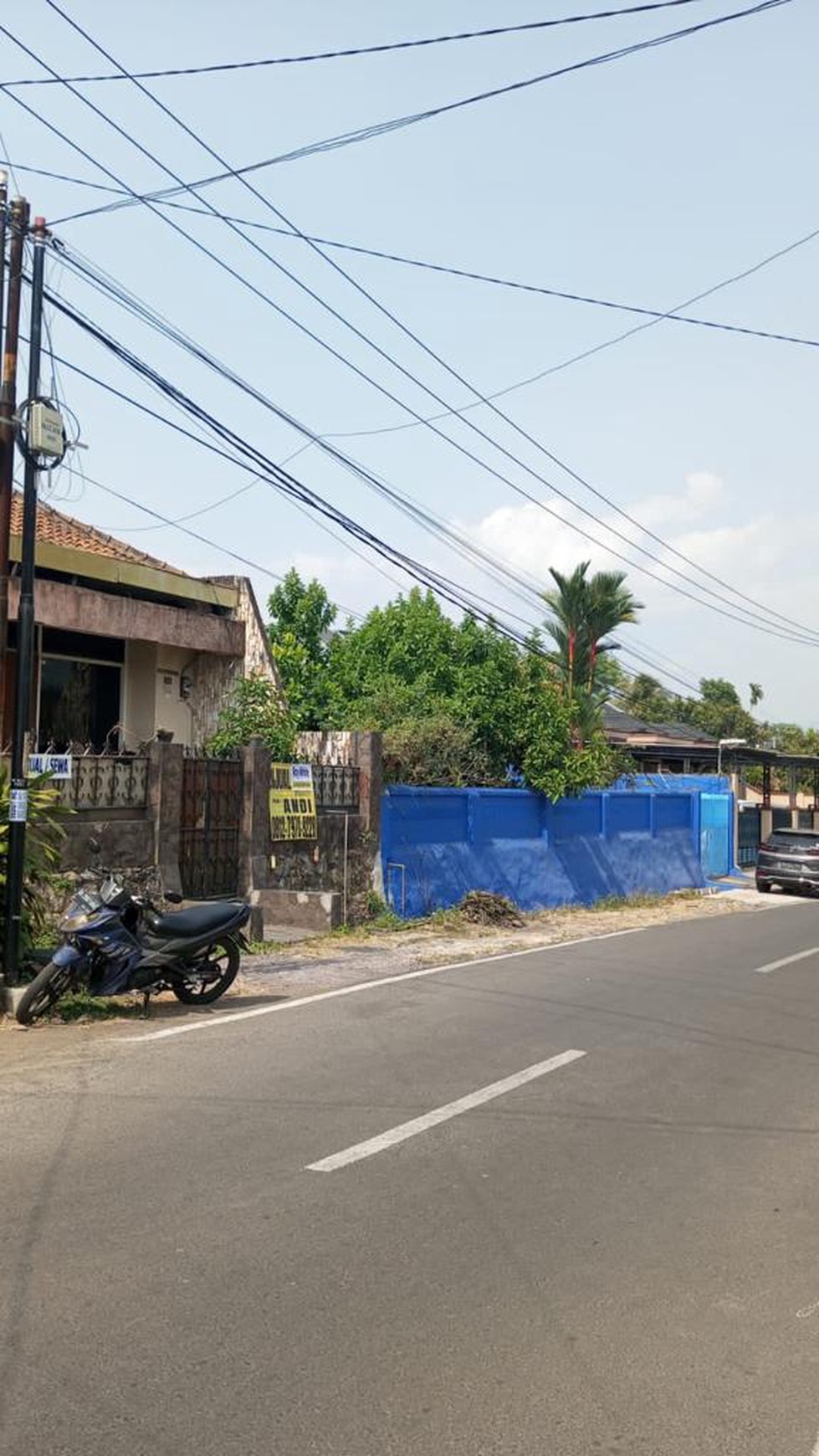 Tanah bonus rumah dijalan Flamboyan Enggal Tanjung Karang Pusat Bandarlampung