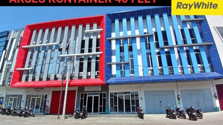 Dijual Ruko Surabaya Utara Akses KONTAINER 40 Feet  - Ruko Harbour Nine - Gresik Gudukan Strategis Dekat Toll Dupak , Perak