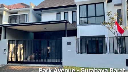 Dijual Rumah Baru Dian Istana Park Avenue Wiyung Surabaya Barat BONUS New Pantry Set , 6 Unit AC , Waterheater, Pompa Air  STRATEGIS dekat Pakuwon Mall