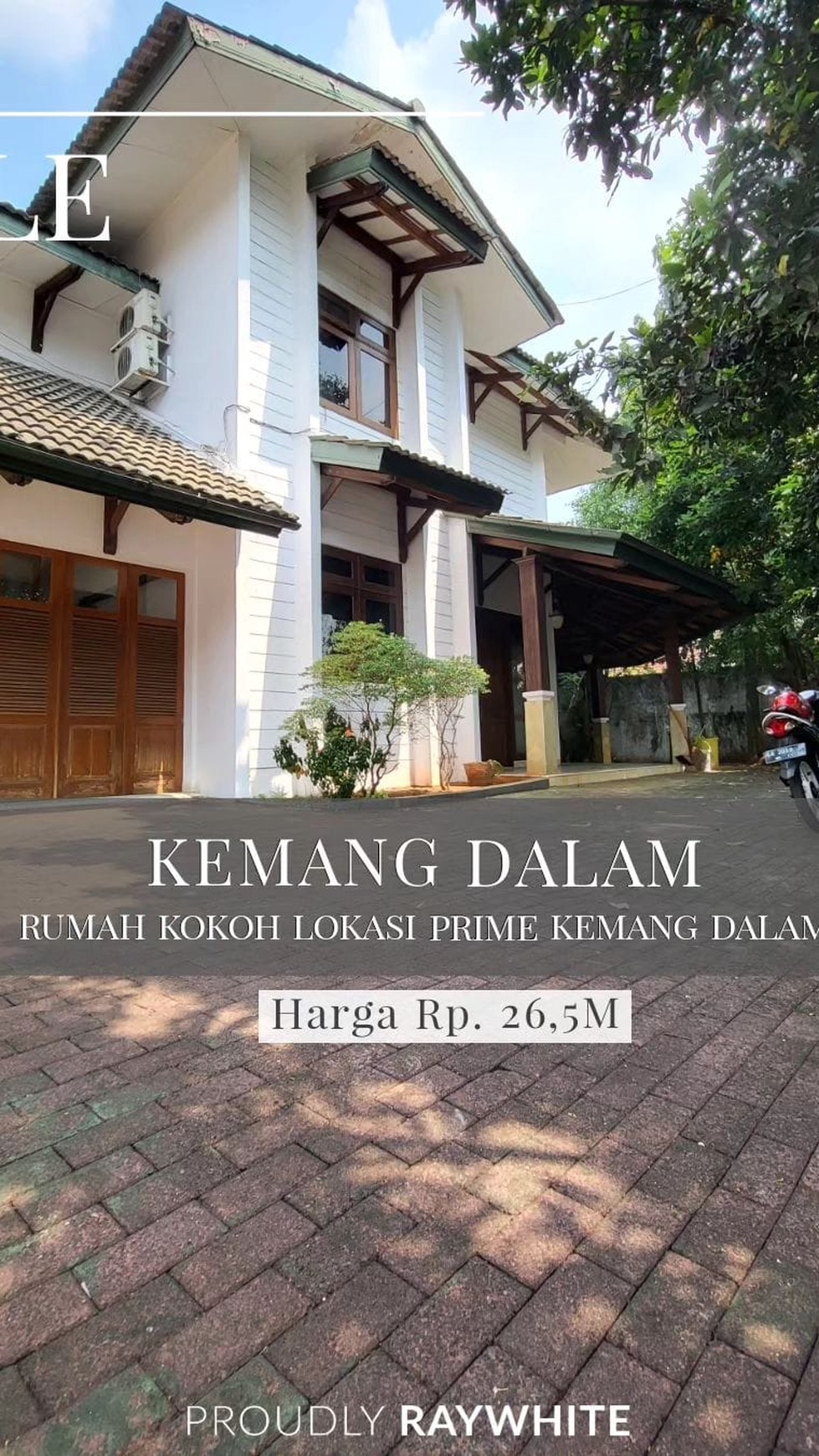 Rumah Kokoh Siap Huni Lokasi Tenang Area Kemang Dalam