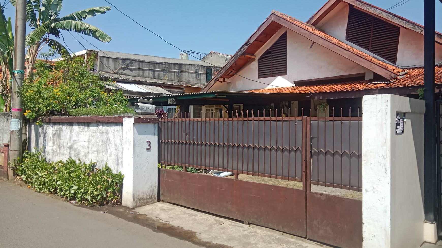 Rumah tinggal di Gang Puskesmas, Kebagusan Pasar Minggu 