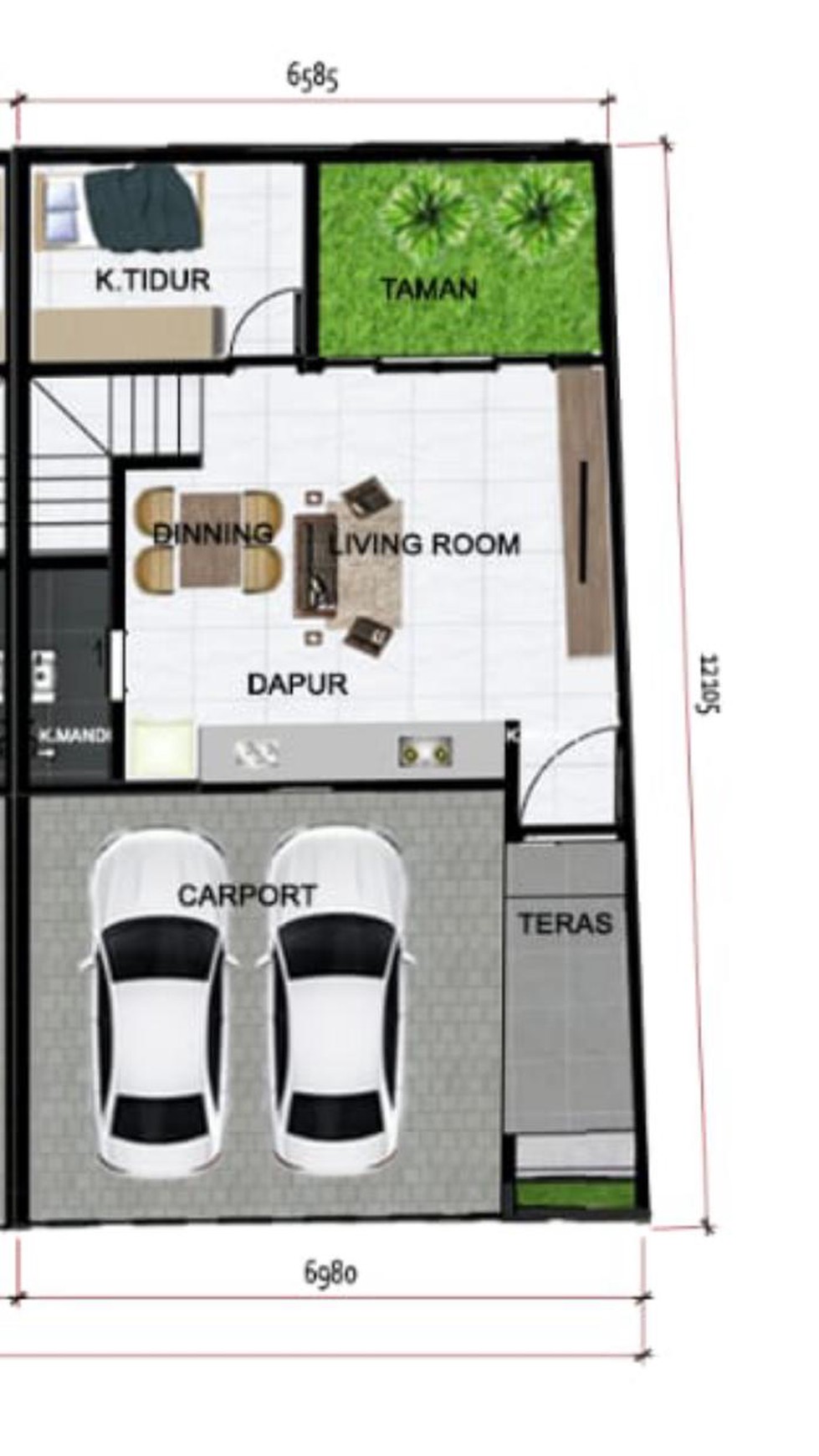 Rumah Bagus Di Mertilang Bintaro Jaya Sektor 9