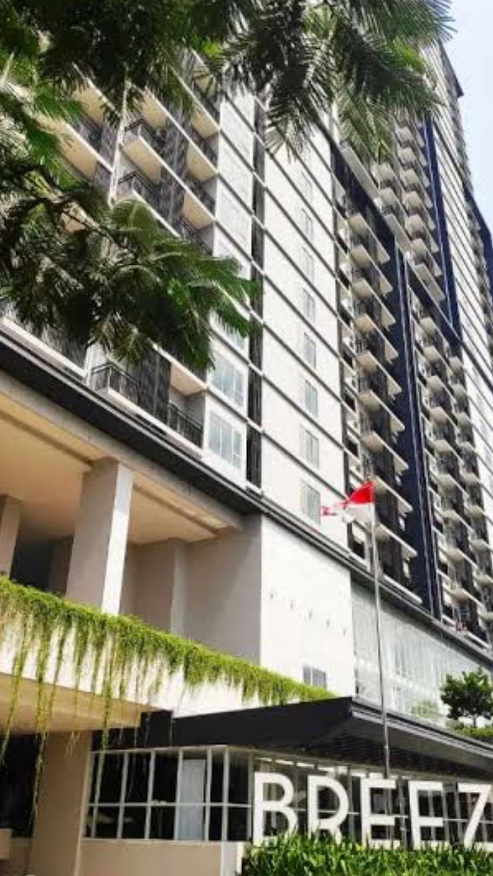 Apartemen Siap Huni, Nyaman, dan Strategis @Apartemen Breeze, Bintaro