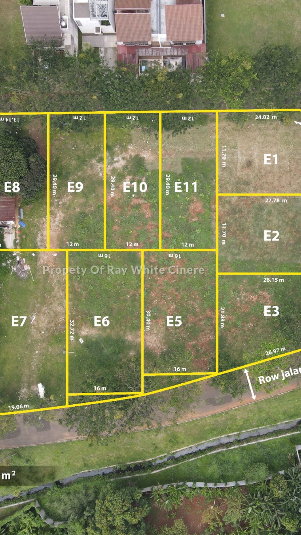 Jagakarsa Tanah Dalam Komplek Besar, Row Jalan Besar, Banyak Taman