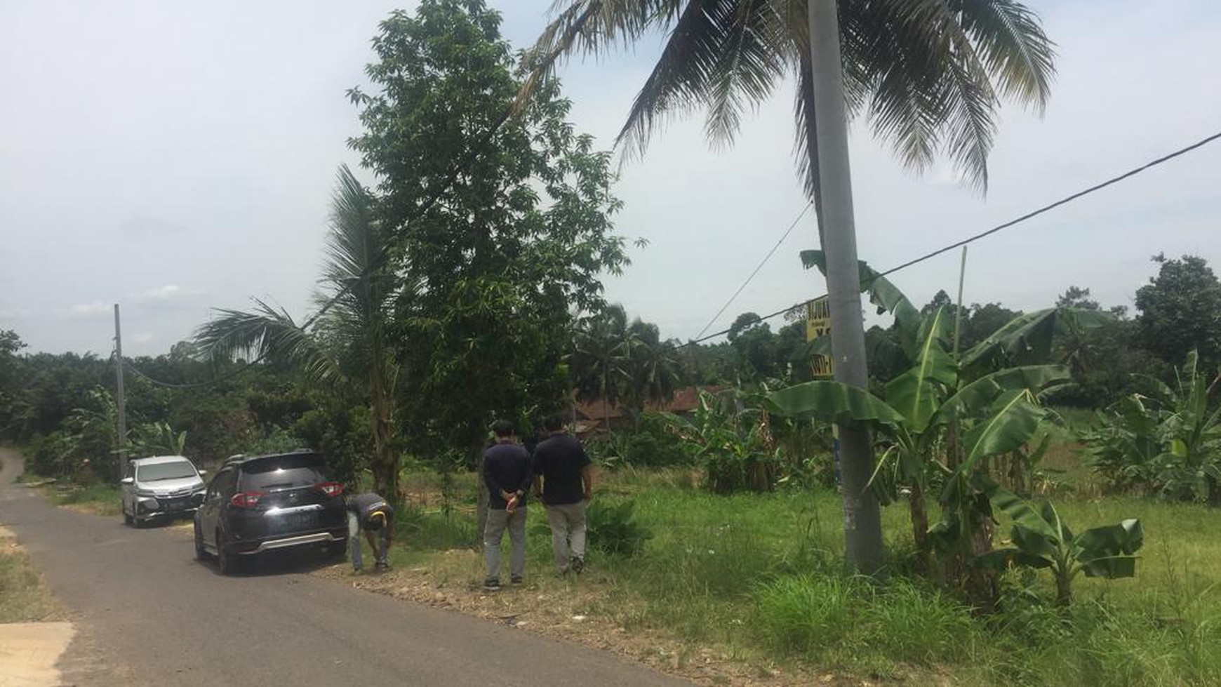 Tanah murah di desa tanjung baru kaliasin dekat jalan Ir.Sutami