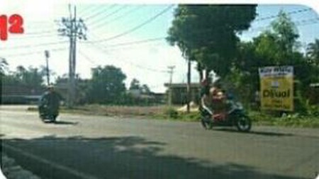 Tanah murah dan sangat strategis di pinggir Jalan Raya Negeri Sakti