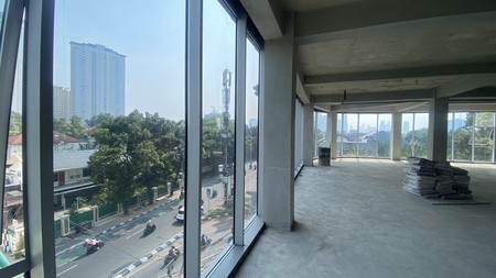 Office space di kawasan senayan, mini building 5 lantai + basement + rooftop