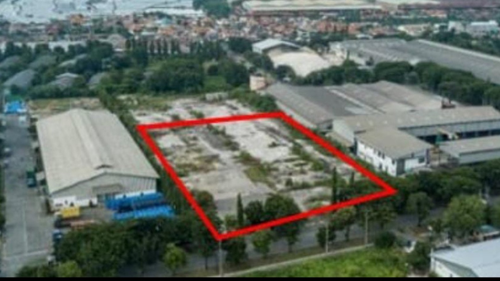 8550 m2 Tanah Kavling Industri di Kawasan Industri Gresik - KIG - Jawa Timur Strategis Lokasi 