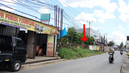 Tanah siap bangun disewakan,lokasi ramai,sekitar banyak usaha2,lokasi Jln. Curug Parigi raya