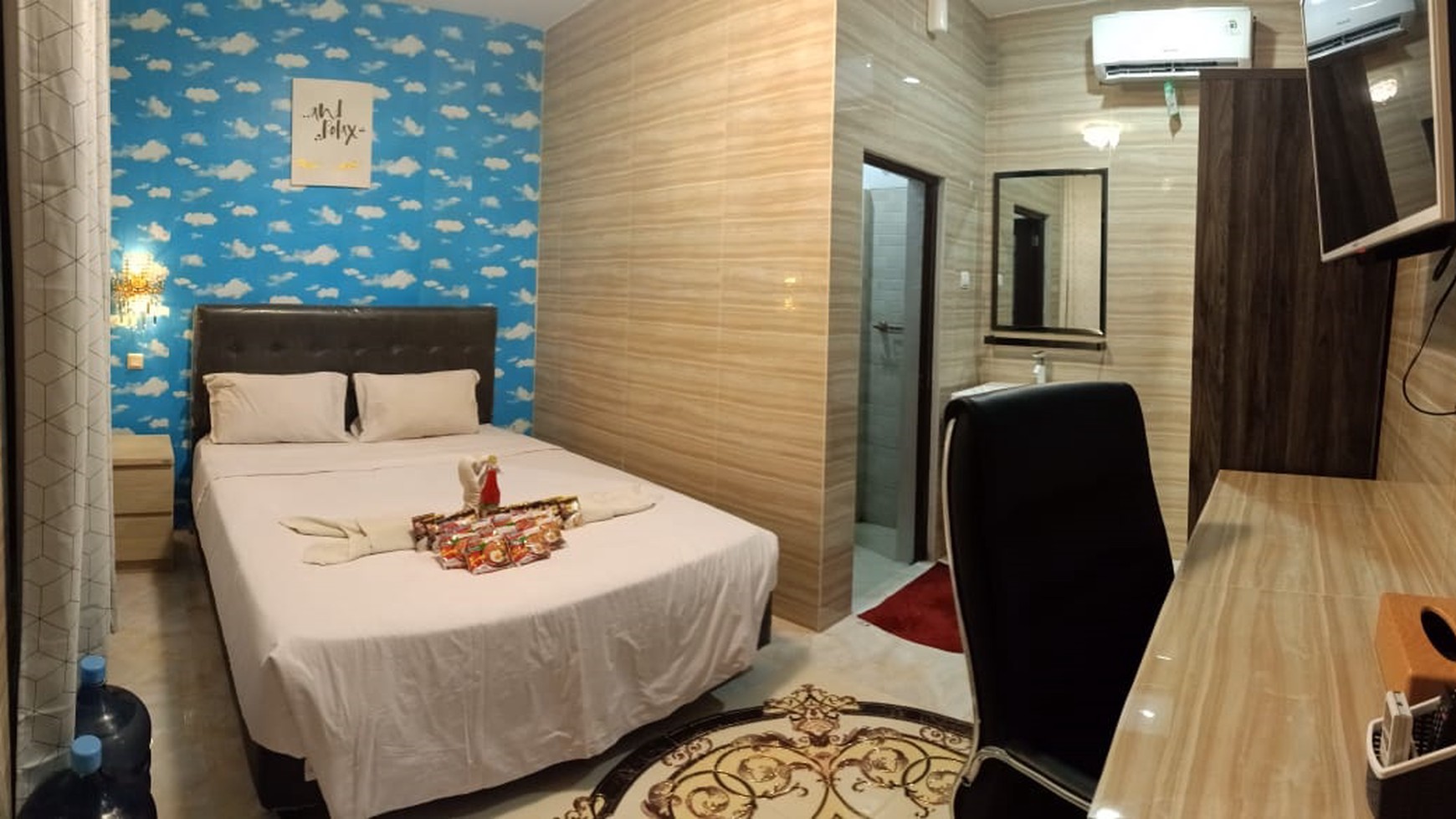 ex HOTEL AIRY LOGAM,BUAH BATU,bisa langsung di operasikan.