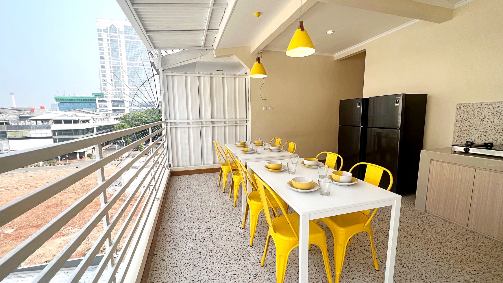 Bangunan Kostsan Baru dengan Full Furnished di Jakarta Pusat