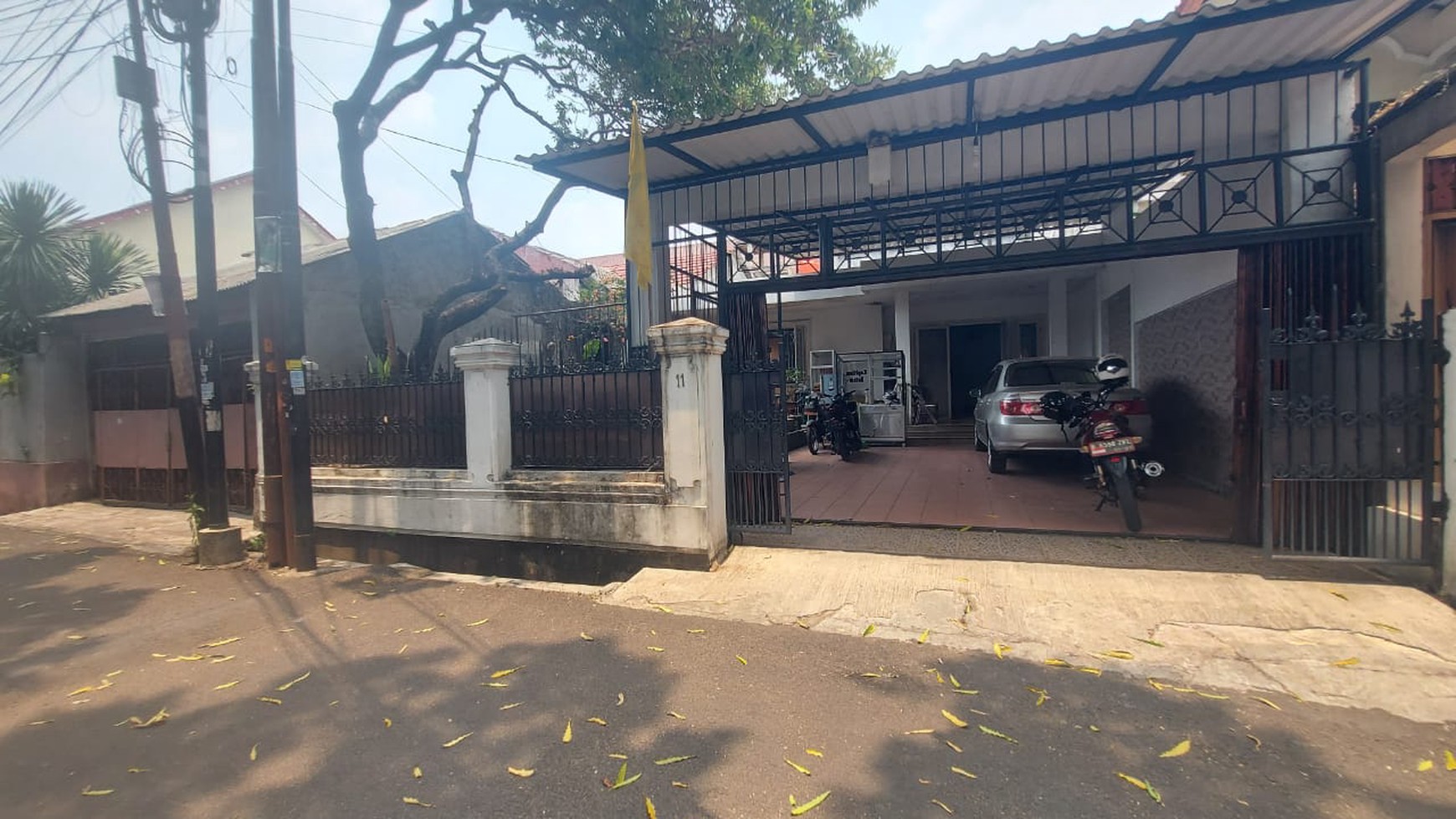 Lebak bulus luas 250 rumah hitung tanah akses lebar